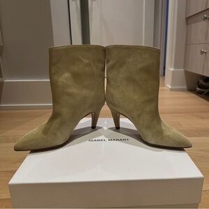 Isabel Marant Beige Heeled Boots